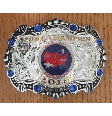 Custom Buckle #35 — Dale Chavez Saddlery